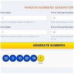 lottery random number generator